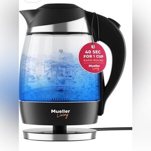Mueller Electric Kettle with Blue LED